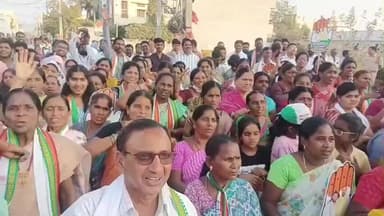 పెద్దపల్లి: 5 వార్డు అభ్యర్థిని మున్సిపల్ కౌన్సిలర్ గా గెలిపించాలని పిలిపించిన ఎమ్మెల్యే విజయ రమణారావు