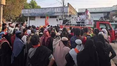 కామారెడ్డి: మైనార్టీలకు షబ్బీర్ అలీ చేసింది ఏమీ లేదు,18వ వార్డు కౌన్సిలర్ అభ్యర్థికి మద్దతుగా ప్రచారంలో పాల్గొన్న ఎమ్మెల్యే వెంకటరమణ