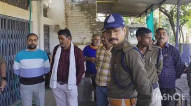 जवा: बरौली में चोरी के बाद गोली और बम से हमला, ADSNL SP ने किया निरीक्षण, चोर जल्द पकड़े जाएंगे