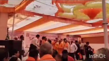 ઊંઝા: ઐઠોર ચોકડી પાસે દશનામ ગોસ્વામી સમાજના 11 યુગલો લગ્ન બંધનમાં જોડાયા