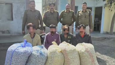 दलौदा: दलोदा मंडी में किसानों की लहसुन चोरी करने वाली मुल्तानी गैंग के चार आरोपी पकड़े गए