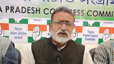 মন রেগা বাঁচাও কর্মসূচি কে সামনে রেখে ত্রিপুরা প্রদেশ কংগ্রেস ভবনে এক বৈঠক অনুষ্ঠিত হয়। উপস্থিত ছিলেন প্রদেশ কংগ্রেস সভ...