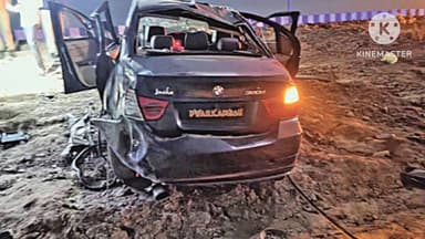 ધોલેરા: ધોલેરા-અમદાવાદ હાઈ-વે પર અકસ્માત, 1નું મોત, 4 ઘાયલ