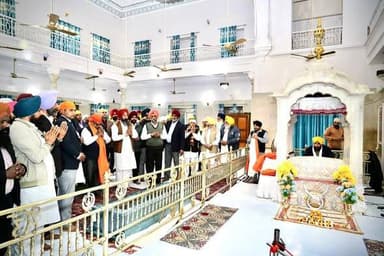 ਰਾਜਪਾਲ ਪੰਜਾਬ ਗੁਲਾਬ ਚੰਦ ਕਟਾਰੀਆ ਨੇ ਖਡੂਰ ਸਾਹਿਬ ਵਿਖੇ ਗੁਰੂ ਚਰਨਾਂ ਵਿੱਚ ਹਾਜ਼ਰੀ ਭਰੀ, ਨਿਸ਼ਾਨ-ਏ-ਸਿੱਖੀ ਸੰਸਥਾ ਦੇ ਉਪਰਾਲਿਆਂ ਦੀ ਕੀਤੀ ਸ਼...