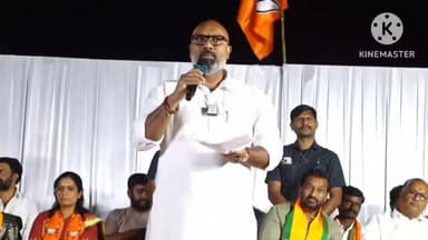 నిజామాబాద్ సౌత్: నగరంలో దోపిడీ పోవాలంటే గోపిడి రావాలి... మన మేయర్, మన బీజేపీ కి ఓటు వేసి నగర్ అధివృద్ధికి పాటుపడాలి.. MP ధర్మపురి అరవింద్