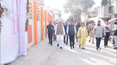 પોરબંદર ખાતે સોરઠીયા રબારી અને કોળી સમાજના સમૂહ લગ્નોત્સવમાં કેન્દ્રીય મંત્રી અને કેબિનેટ મંત્રીની પ્રેરક ઉપસ્થિતિ