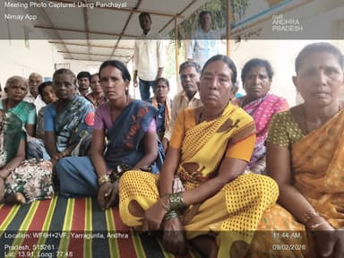 గుంతకల్లు: 09-Feb-26 : 18 Th Round Social Audit Gramasabha Yarragunta Gp