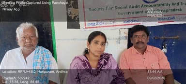 ఎచ్చెర్ల: 09-Feb-26 : Social Audit Gramasabha 18Th Round