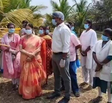 గంగాధర నెల్లూరు: కార్వేటినగరంలో కోళ్లు మృతి.. DMHO తనిఖీలు