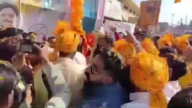 सोहागपुर: रघुराज स्कूल के पास भाजपा युवा मोर्चा प्रदेश अध्यक्ष का प्रथम नगर आगमन पर कार्यकर्ताओं ने किया जोरदार स्वागत