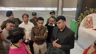 राजनगर: कलेक्टर पार्थ जायसवाल और एसपी अगम जैन ने बागेश्वर धाम का निरीक्षण किया, कन्या विवाह पर ली जानकारी