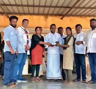 గంగాధర నెల్లూరు: విద్యార్థులకు కళ్ళ అద్దాల పంపిణీ కార్యక్రమంలో పాల్గొన్న జీడీ నెల్లూరు నియోజకవర్గ ఇన్చార్జి యుగంధర్ పొన్న