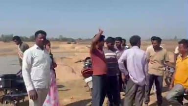 चारामा: टंहाकापार में अवैध रेत खनन के खिलाफ ग्रामीणों का विरोध, आंदोलन की चेतावनी