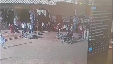 ಪಟ್ಟಣದ ಬಸ್ ನಿಲ್ದಾಣದಲ್ಲಿ ಬೈಕ್ನಲ್ಲಿ ಬಂದಿದ್ದ ಖದೀಮರಿಂದ ಮಹಿಳೆಯ ಚೈನ್ ಕಳ್ಳತನ, ಘಟನೆ