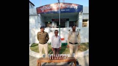 कसडोल: कसडोल पुलिस ने अवैध शराब बिक्री करने वाले एक आरोपी शराब कोचिया को किया गिरफ्तार