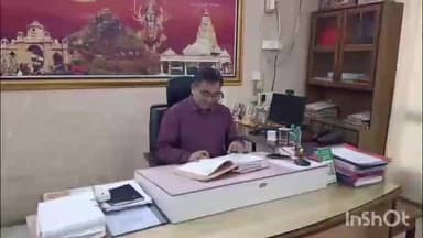 દાંતા: અંબાજી મંદિરના વહીવટદાર ઉપર પૂર્વ પ્રોફેસર દ્વારા હુમલો કરાયો