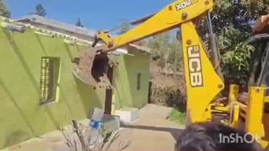 ब्यौहारी: ब्यौहारी-मानपुर रोड पर शासकीय भूमि से अतिक्रमण हटाया, ऑडिटोरियम निर्माण का रास्ता साफ