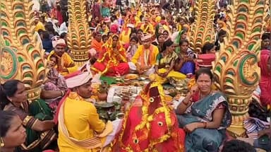 कोंडागांव: कोंडागांव में आयोजित मुख्यमंत्री कन्या विवाह योजना में 305 जोड़े बने जीवनसाथी, विधायक ने बाल विवाह रोकथाम की दिलाई शपथ