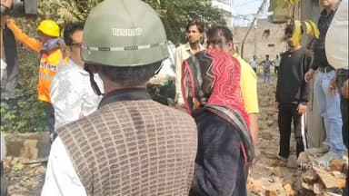 महू की खान कॉलोनी में अतिक्रमण के दौरान हंगामे की स्थिति बनी