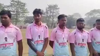 दिघलबैंक: डीपीएल सीजन-1 के सातवें मुकाबले में धनगढ़ा ने आठगछिया पंचायत को 59 रनों से हराया