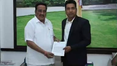 तारानगर: सांसद राहुल कस्वा ने केन्द्रिय जलशक्ति मंत्री सीआर पाटील से मुलाकात की, चूरू संसदीय क्षेत्र के मुद्दों पर चर्चा