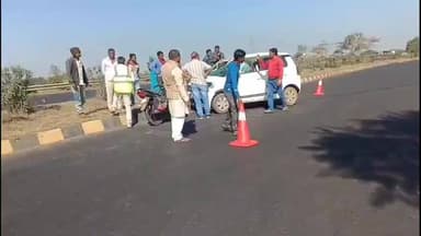 मऊगंज: मऊगंज बाईपास पर तेज रफ्तार पिकअप ने कार को मारी टक्कर, युवक की मौत, एक घायल