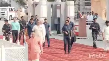 मालेगाव: नमोकार तीर्थ येथे आरएसएस प्रमुख डॉक्टर मोहन भागवत यांनी आपले संत महात्म्यांचे दर्शन