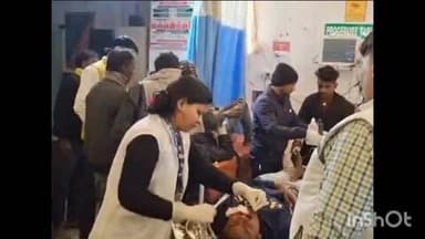 अमनौर: अमनौर में दो बाइकों की हुई आमने-सामने टक्कर, दोनों सवार गंभीर रूप से घायल