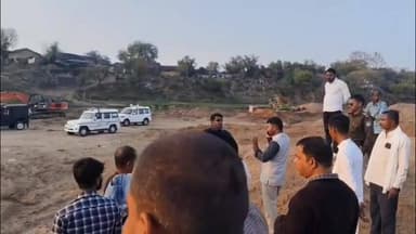 अजयगढ़: रेत माफिया पर प्रशासन का वज्रपात, अमरछी खदान में मचा हड़कंप