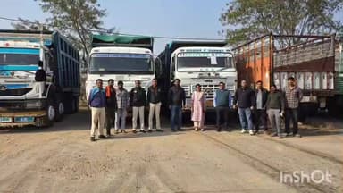 होशंगाबाद नगर: नर्मदापुरम: खनिज विभाग ने अवैध रेत-गिट्टी ले जा रहे आठ वाहन ज़ब्त किए