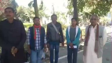 गुढ़: दूआरी स्कूल का मामला: जिला पंचायत सदस्य व छात्रों के परिजन पहुंचे कलेक्टर और कमिश्नर कार्यालय