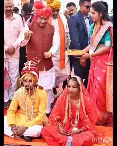 रायपुर: मुख्यमंत्री कन्या विवाह योजना में बना विश्व रिकॉर्ड, 6,412 जोड़े बंधे विवाह सूत्र में, कुपोषण मुक्त छत्तीसगढ़ अभियान शुरू