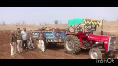 सरदारपुर: सरदारपुर में वन विभाग ने अवैध मिट्टी खुदाई पर ट्रैक्टर व लकड़ी से लदा आयशर किया ज़ब्त