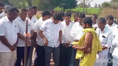 ನಂಜನಗೂಡು: ಅಣೆಕಟ್ಟು ರಾಜ್ಯ ಹೆದ್ದಾರಿ ಕುಡಿಯುವ ನೀರು ಅಭಿವೃದ್ಧಿಗೆ 5 ಕೋಟಿ ವೆಚ್ಚದಲ್ಲಿ ಭೂಮಿ ಪೂಜೆ ನೆರವೇರಿಸಿದ ದರ್ಶನ್ ಧ್ರುವನಾರಾಯಣ್