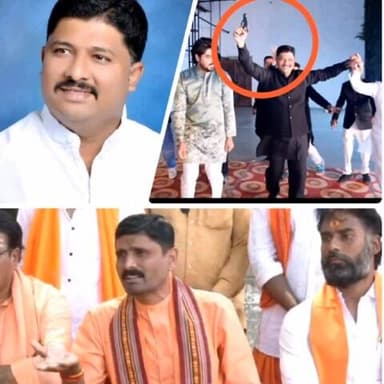 ಕಲಬುರಗಿ: ಮತೀನ್ ಪಟೇಲ್ ಗನ್ ಶೋ: ಮುಸ್ಲಿಂರನ್ನ ಬಂಧಿಸೋ ತಾಕತ್ತು ಈ ಸರ್ಕಾರಕ್ಕಿಲ್ವ? ನಗರದಲ್ಲಿ ಆಂದೋಲದ ಶ್ರೀ ಸಿದ್ದಲಿಂಗ ಸ್ವಾಮೀಜಿ