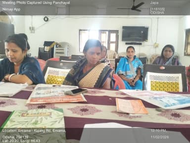 ଏରସମା: 11-Feb-26 : Social Audit Gram Sabha Under Mgnregs Of The Fy 2025 To 2026 Of The Period 1 April 2025 To 30 September 2025