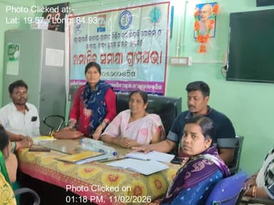 ତରାଶିଙ୍ଗୀ: 11-Feb-26 : Social Audit. Meeting