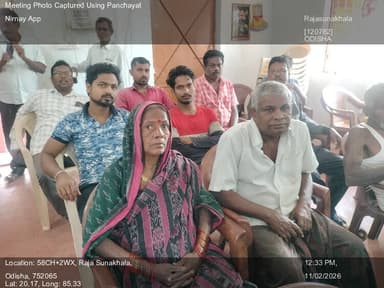 ଇଟାମାଟି: 11-Feb-26 : Mgnregs Social Audit Grama Sabha