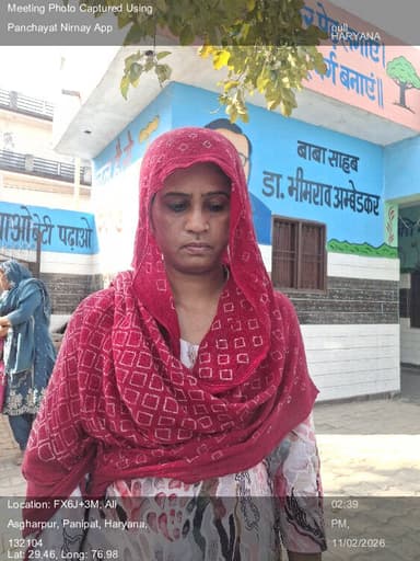 समालखा: 11-Feb-26 : Gram Sbha Simla Molana