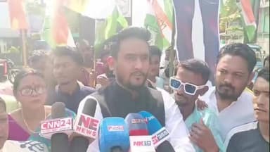 শিলচর: উদারবন্দে APPCC সভাপতি গৌরব গগৈর BJP-র সমালোচনার পাল্টা প্রতিবাদ স্থানীয় কংগ্রেসীদের