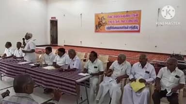 மொடக்குறிச்சி: அரச்சலூர் பகுதியில் உள்ள தனியார் திருமண மண்டபத்தில் வேட்டுவ கவுண்டர்கள் சமூக நலன் கூட்டமைப்பின் ஆலோசனைக் கூட்டம் நடைபெற்றது