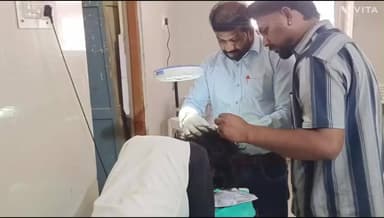 बांसवाड़ा: ओजरीया सब्जी मंडी स्थित सैलून की दुकान में लुटेरों ने युवक से मारपीट कर रुपये लूटे, एमजी अस्पताल में उपचार जारी