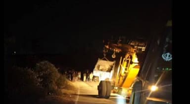 नगरोटा बगवां: छत्तर में दर्दनाक हादसा: ट्रैक्टर सड़क से नीचे लुढ़का, युवक की हुई मौत