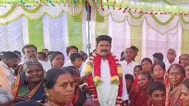 ಕನಕಗಿರಿ: ಜಿಲ್ಲೆಯ ಉಸ್ತುವಾರಿ ಸಚಿವ ಶಿವರಾಜ ತಂಗಡಗಿಗೆ ಪಟ್ಟಣದಲ್ಲಿ ಮಹಿಳೆಯರು ಸನ್ಮಾನಿಸಿ ಗೌರವಿಸಿದರು