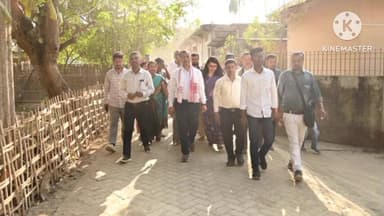 সৰুপথাৰ: বৰ পথাৰত ৩ নং ৱাৰ্ডৰ ৪ নং উপ পথৰ শুভ উদ্বোধন বিধায়ক বিশ্বজিত ফুকনৰ