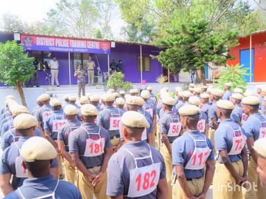 సారిపల్లి పోలీస్ శిక్షణ కేంద్రంలో వార్షిక ఫైరింగు ప్రాక్టీస్.. పాల్గొన్న జిల్లా ఎస్పీ దామోదర్