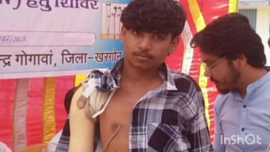 गोगावां: गोगावा में शिविर लगाकर 33 बच्चों को कृत्रिम अंग और अन्य ज़रूरी सामग्री बांटी गई