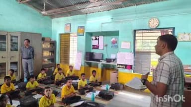 વઘઇ: આહવા તાલુકાના ચૌકયા ગામ ખાતે પ્રાથમિક શાળાની બાળકો સાથે તાલુકા વિકાસ અધિકારીએ સંવાદ કર્યો