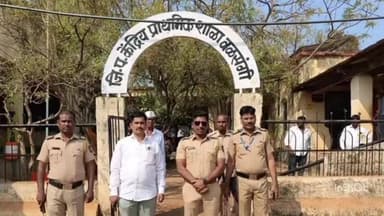 अहमदपूर: अहमदपूर निवडणुकीत पोलिसांचा कडेकोट बंदोबस्त,शांततेत निवडणूक पार पाडल्याबद्दल पोलिसांचे कौतुक