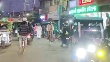 সাঁইথিয়া: আজ সাঁইথিয়া থানার ঢিল ছুরা দূরত্বেই সন্ধ্যেবেলায় দেখা গেল যানজট